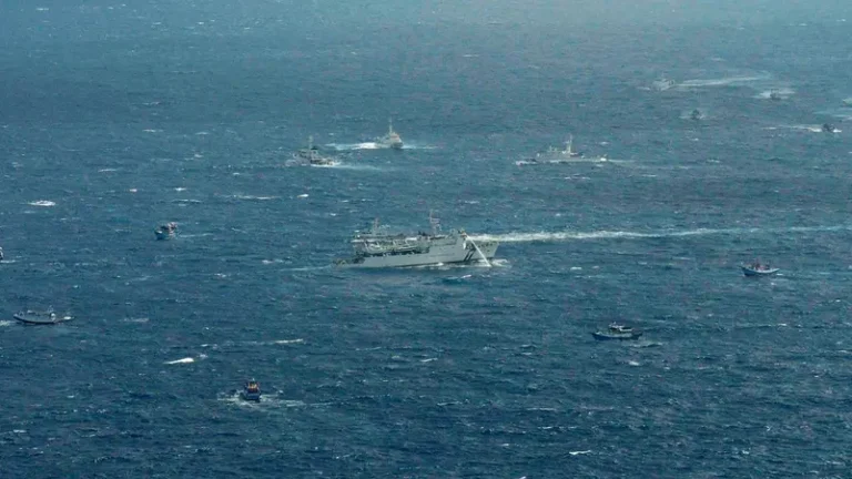 Taiwan dispatches forces after China announces ‘live-fire’ drills off island