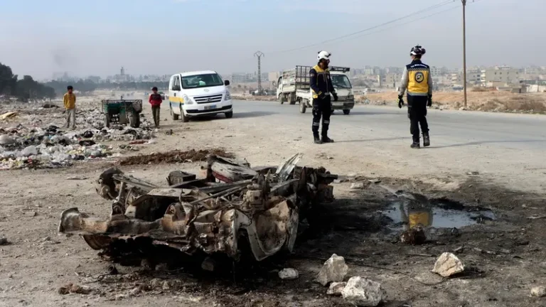 Car bomb kills 20 in Syria, Damascus says perpetrators will be held accountable