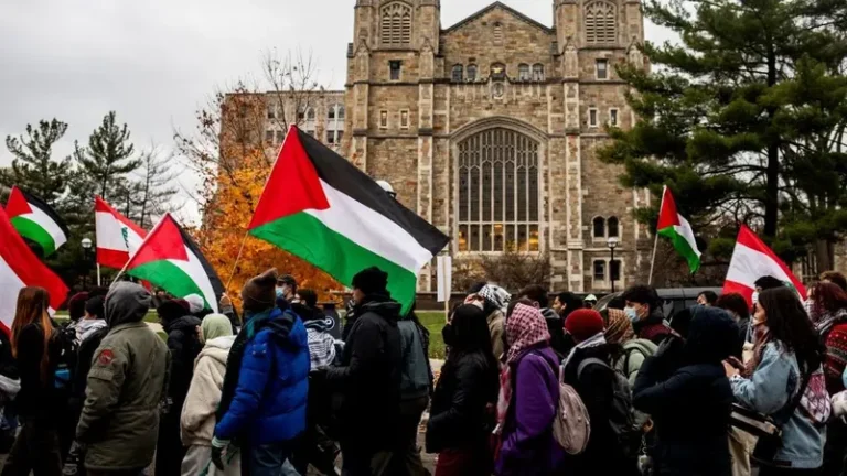 University of Michigan suspends pro-Palestinian group over divestment protest