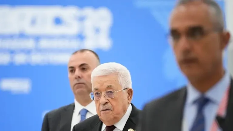 Palestinian president urges world to halt Israeli ‘aggression’ in Gaza